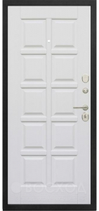 Фото  Стальная дверь Дверь для деревянного дома №16 с отделкой МДФ Шпон
