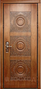 Фото стальная дверь Дверь с зеркалом и шумоизоляцией №14 с отделкой МДФ ПВХ