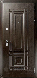 Фото стальная дверь Утепленная дверь для дачи №24 с отделкой Порошковое напыление