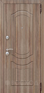 Фото стальная дверь Дверь в дом из бруса №4 с отделкой Порошковое напыление
