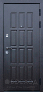 Фото стальная дверь Дверь с зеркалом и шумоизоляцией №20 с отделкой Порошковое напыление