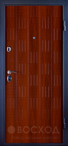 Фото стальная дверь Дверь для деревянного дома №11 с отделкой Ламинат