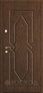 Фото стальная дверь МДФ №376 с отделкой МДФ ПВХ