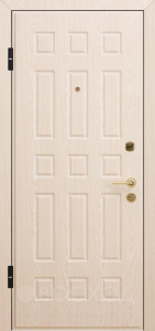 Дверь беленный дуб с минплитой №325 - фото №2