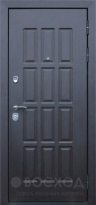 Фото стальная дверь Дверь в таунхаус №11 с отделкой МДФ Шпон