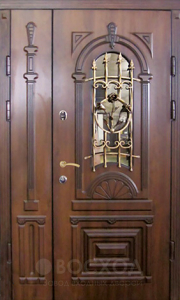 Фото стальная дверь Парадная дверь №79 с отделкой МДФ ПВХ