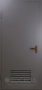 Техническая дверь с вентиляционной решёткой №3 - фото №2