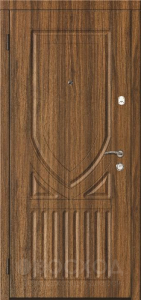 Фото  Стальная дверь Дверь для деревянного дома №32 с отделкой МДФ ПВХ