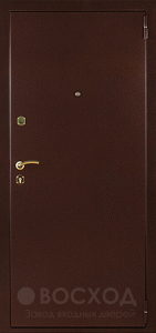 Фото стальная дверь Трёхконтурная дверь с зеркалом №24 с отделкой 